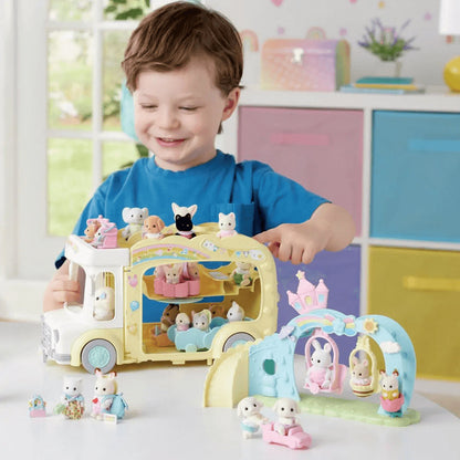 Sylvanian Families Nursery Swing Toy Playset for Ages 3 and Up